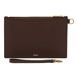 FOSSIL Espresso Wristlet, espresso
