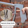 Riomhorry 50" Snake Tongs Collapsible Grabber Tool, Professional Reptile Snake