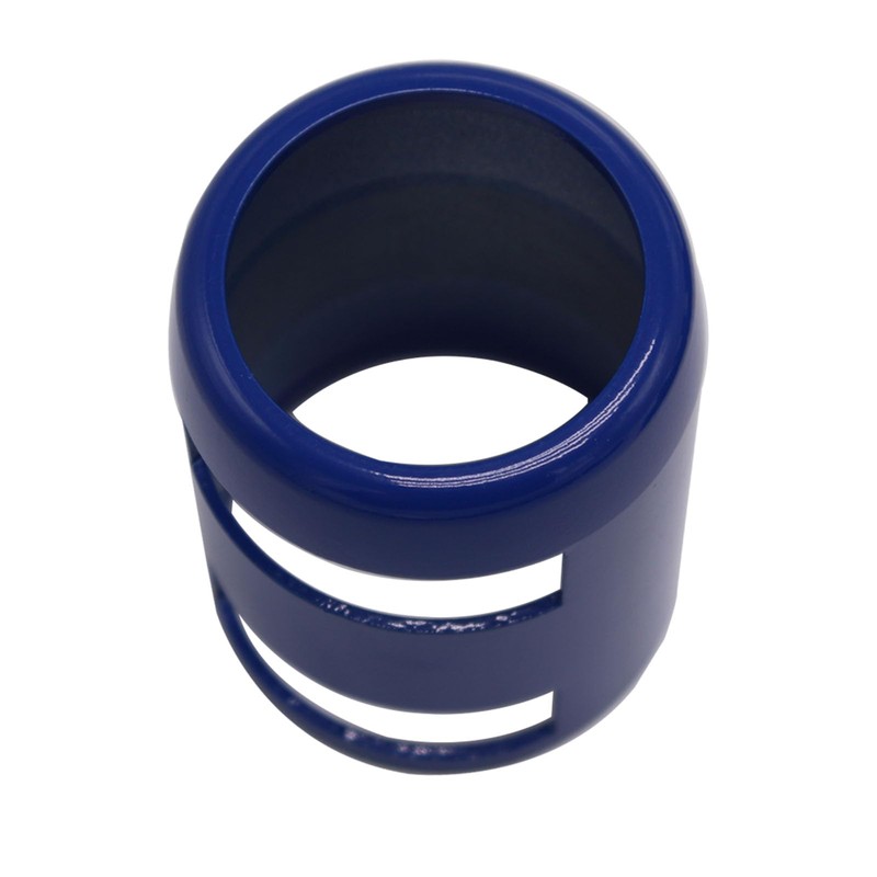 12" Universal Stainless Steel Radiator Hose Kit Blue Compatible with