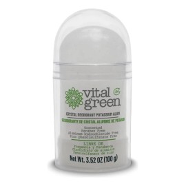 Vital Green Desodorante Cristal Alumbre 100gr (paq 1 Und)