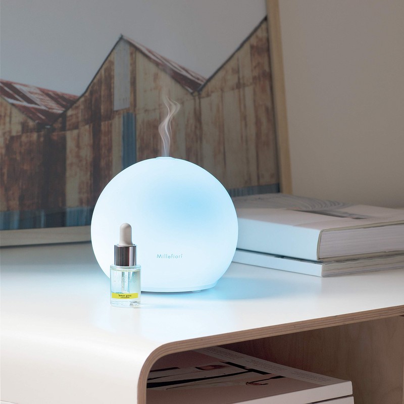 Millefiori,7FIMW,Fleur AA8de Magnolia& Bois Duftöl,Glas, klar, 15ml