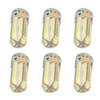 6pcs G4 LED Bulb 700LM 7W 72LED 360 Degree Lighting