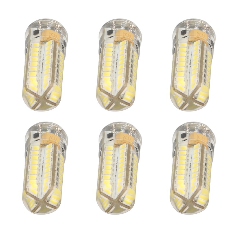 6pcs G4 LED Bulb 700LM 7W 72LED 360 Degree Lighting