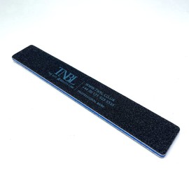 TNBL Nail File Professional Quality (80/80 Grit Square Black) Pack of 5 for Manicure & Pedicure Shaping & Styling