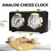 Chess Timer, Analog Chess Clock Timer, Professional Chess Clock with