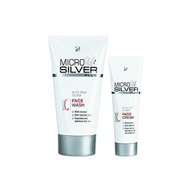 LR Zeitgard Series Microsilver Plus Face Set 150 ml Wash Cream and 50 ml Face Cream