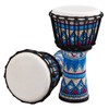 8 Inch Portable African Drum Djembe Hand Drum with Colorful