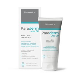 Paraderm Urea Creme 30% – Intensivpflege bei Psoriasis, Ekzemen & Keratosis Pilaris – Urea Körper, Bodylotion & Händcreme, für Füße, Ellbogen, Knie und Absätze gegen trockene, rissige Haut - 100g