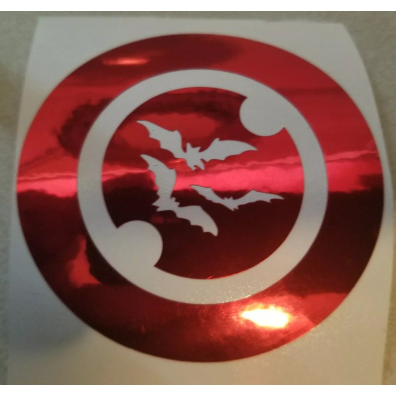 Williams BRAM Stoker's Dracula BATS RED CHROME PINBALL POP BUMPER