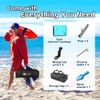 EasierHike Beach Shade Tent, 10 × 10 Ft Portable Easy