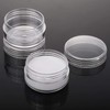 100 Pcs 10g Plastic Cosmetic Containers with Lids and 10