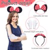 DONGSZQ Mini Mouse Ears Costume Set, Mini Mouse Ears, Mini