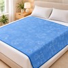 Waterproof Washable Bed Pad for Mattress Protection – Soft Flannel