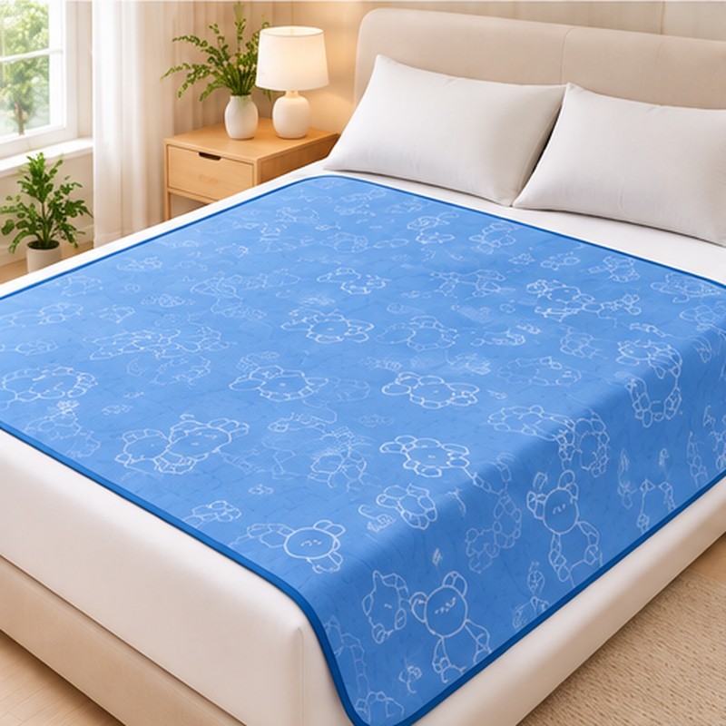 Waterproof Washable Bed Pad for Mattress Protection – Soft Flannel