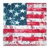 CTM® Distressed American Flag Bandana, Navy