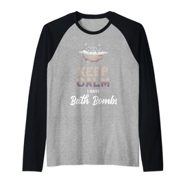 Bath Bombs Making Bathing Bomb Bubble Lavender Raglan Baseball Tee