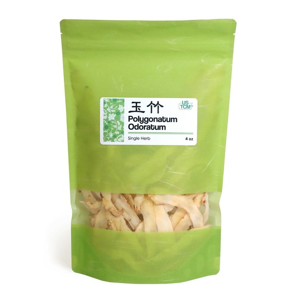 NEW PACKAGING Polygonatum Odoratum Dried Slices 玉竹 4 oz.