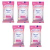 Biore Smooth Powder Sheets, Refreshing Soap Scent, 10 Sheets, Portable