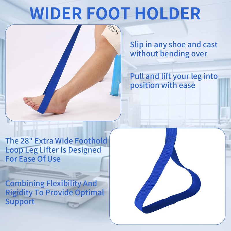 2 Pack 46 Inch Leg Lifter for After Hip &