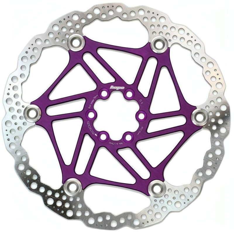 Hope Floating Disc Brake Rotor (Silver, 203mm)