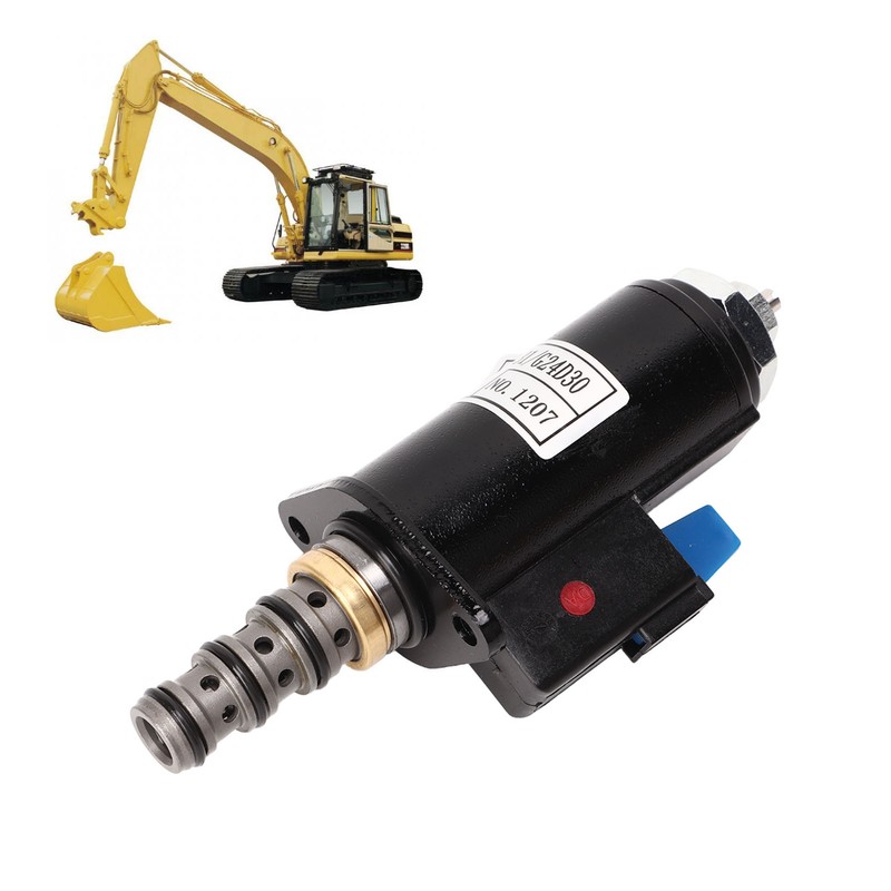 Excavator Solenoid Valve 1211491 Hydraulic Pump Rotary Valve Replacement for