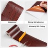 JUNART Wood Grain Repair Tape(10cm×1000cm), Self-Adhesive Waterproof Realistic Textured Repair