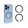 Basecn Universal C-Shape Magnetic Metal Ring [ 2-Pack] Compatible with