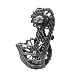 17T Self Car Derailleur Rear Derailleur Carbon Fiber Road ***For mano4600/5700/5800/6700/6770/6800/6870/9000/9070 ultergra/Dura ace Tiagra System (SD3-Black(R7000))