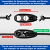 Elastic Rubber Tensioner Set, 5 Pack, 600 x Diameter 4