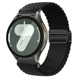 Smart Watch Strap, 0.8 in (20 mm) Compatible With Various Brands and Sizes, Quick Release, Adjustable Magnetic Clasp, Nylon Braided, Sport