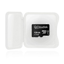 Cloudisk Micro SD Card Small Capacity 10 Pack 128MB (Not GB) with Micro SD Adapter Card Reader Memory Card for Small Data, Files, Advertising or Promotion (Too Small for All Videos)