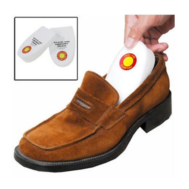 Heel Support Pads Orthotic Cushion Insole Plantar Fasciitis Pain Shoe