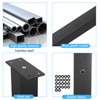 Sidasu 36" Level Post Drilled Cable Railing Post Stainless Steel,
