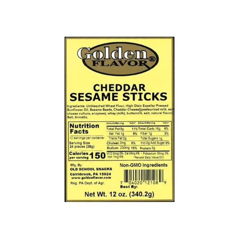 Golden Flavor Sesame Sticks - Flavor Explosion Variety Pack -