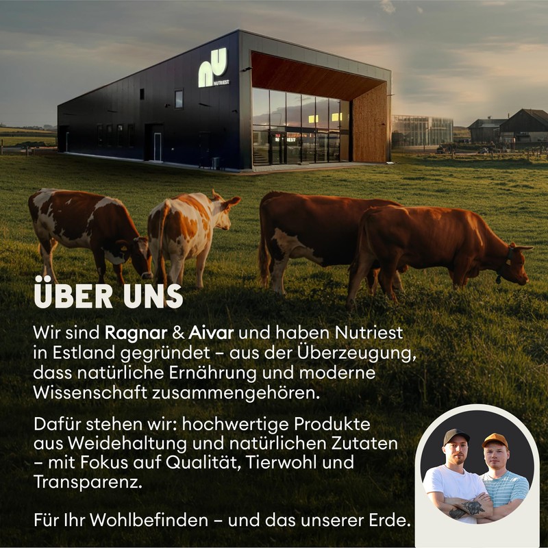 Nutriest Organic Beef Testicle Extract - EU Pasture Holding and