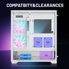 Raidmax i801 Tempered Glass Aqua View Case - Corner Structure-Free