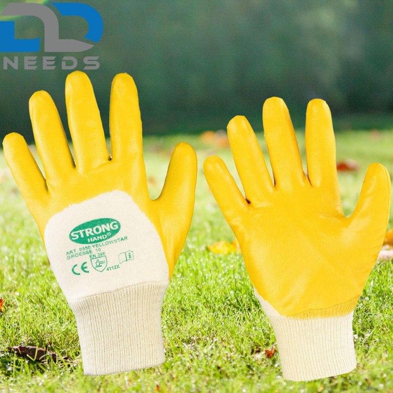 D2D 1 Pair – Cotton Gloves – Size: 11 (XXL)