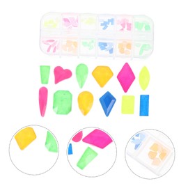 Housoutil Nail Charms Set Rhinestones for Manicure Decoration Compartment Box for Nail Art Accessories Stylish for Various Occasions