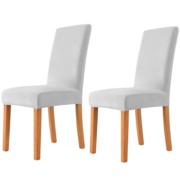 Deisy Dee Velvet Stretch Dining Room Chair Covers - Colorful