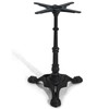 BOKKOLIK Vintage Self-Stabilizing Table Base-Industrial Cast Iron Furniture Base-30 inch