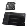 7W 12V Solar Panel Fan Kit Monocrystalline Silicon Saving Energy