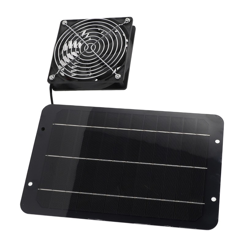 7W 12V Solar Panel Fan Kit Monocrystalline Silicon Saving Energy