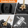 Lipshome Pocket Door Lock, Pocket Door Lock with Key, Pocket