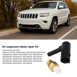 Hilitand Kit de Reparación de la Válvula del Codo de Suspensión Neumática para Grand Cherokee WK2 2011-2016 68029903AB Marco Compacto