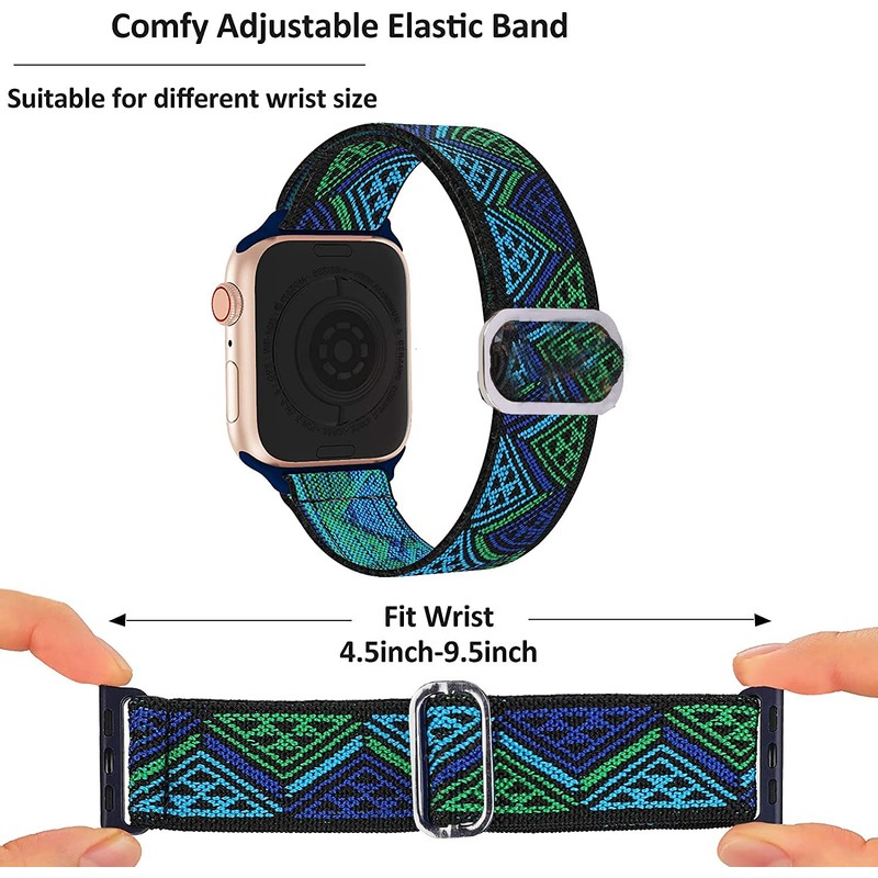 Lamshaw Compatible for Embr Wave 2 Band, Stretch Elastics Nylon