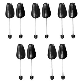 YY YEARCHY Shoe Tree for Men Spring Shoe Stretcher 5 Pairs Holder Shape Support for Men's Boots Adjustable Lightweight Plastic