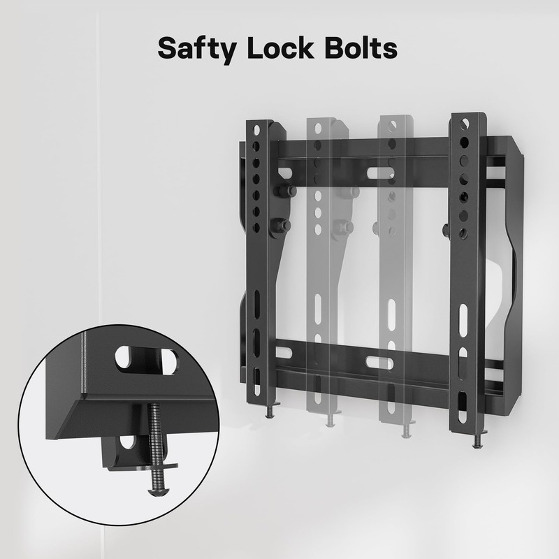 BONTEC BONTEC Low Profile TV Wall Mount Bracket for Most