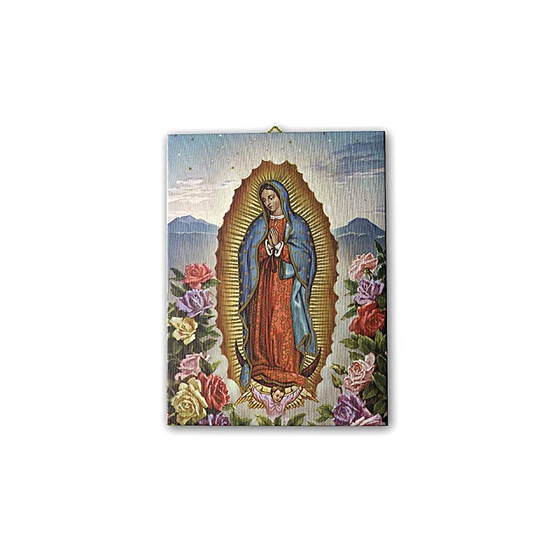Holyart Canvas Picture on Canvas 25 x 20 cm Guadalupe
