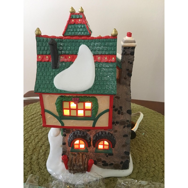 Department 56 Glass Ornament Works North Pole Series 56396