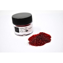 Holiday RED Xmas Luxury Diamond Dust, 6 grams, USA Made